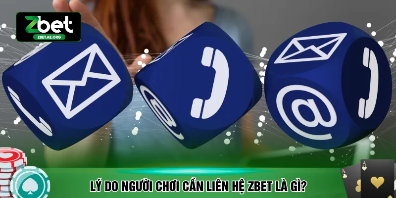 Lý do người chơi cần liên hệ ZBET là gì?